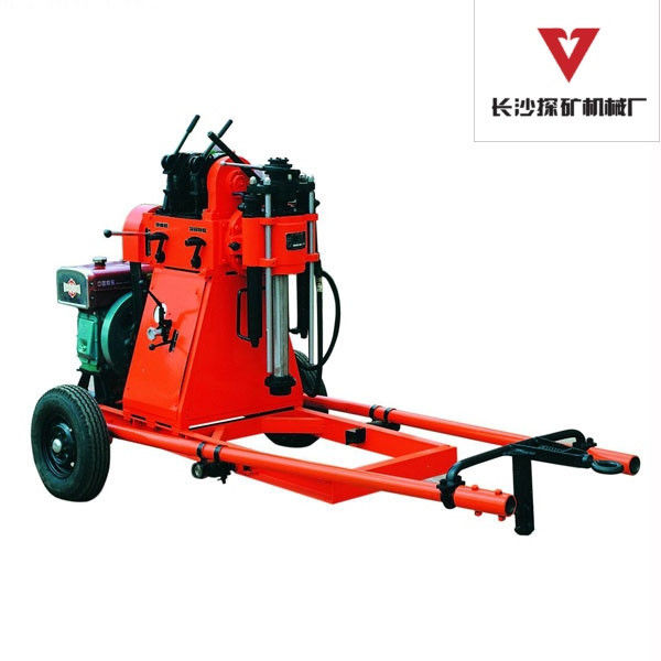 Twin Cylinder Rotary Borehole Drilling And Cable Percussion Drilling Function GY-50-1